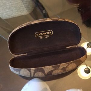 Coach hard case for glasses